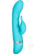 Foreplay Frenzy Teaser Silicone Rabbit Vibrator -blue