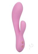 Contour Zoie Rechargeable Silicone Rabbit Vibrator - Pink